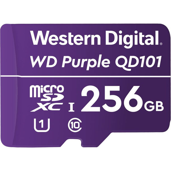 Karta WD Purple MicroSDXC 256 GB Class 10 UHS-I/U1  (WDD256G1P0C)
