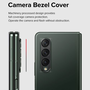 Protector pentru camera foto pentru Samsung Galaxy Z Fold 3, Ringke Camera Styling Lens Glass, negru