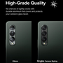 Protector pentru camera foto pentru Samsung Galaxy Z Fold 3, Ringke Camera Styling Lens Glass, negru