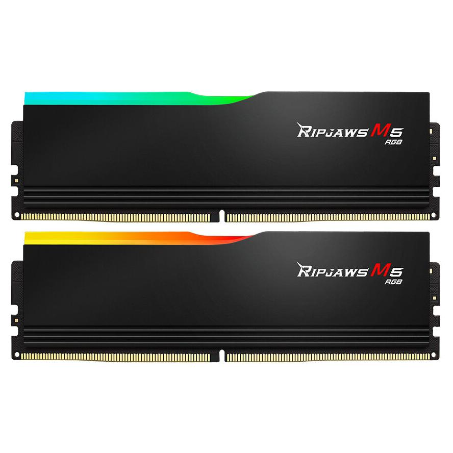 RAM памет G.SKILL Ripjaws M5 RGB — F5-6000J3036F24GX2-RM5RK, 48 GB (2 × 24 GB), DDR5