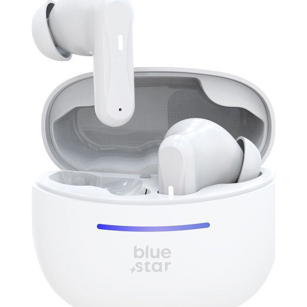 Căști fără fir Blue Star BK44 TWS, alb