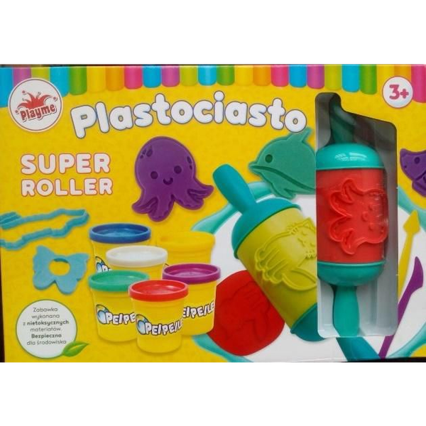 Set Creativo De Plastilina Para Niños Con Rodillo / Moldes / Accesorios