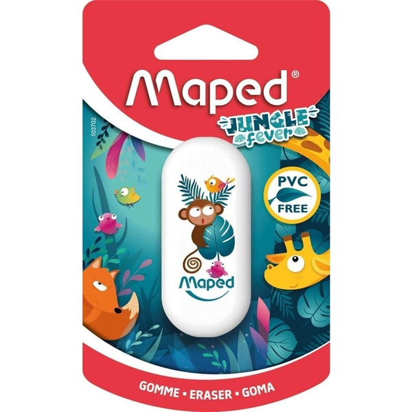 maped JUNGLE fever Radiergummi weiß