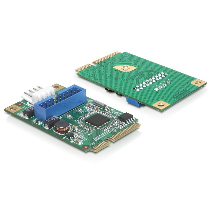 DeLock Mini PCIe -> USB3.0 adapter kártya (95234) (delock95234)