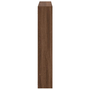 Raft cubic perete 7 compartimente stejar maro lemn prelucrat