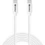 Sandberg 336-53 USB kábel USB 2.0 USB C Fehér