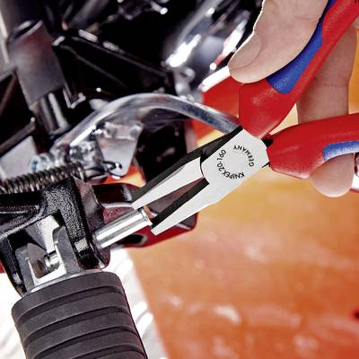 Laposfogó 160 mm, rövid, széles pofa, Knipex 20 06 160 (20 06 160)