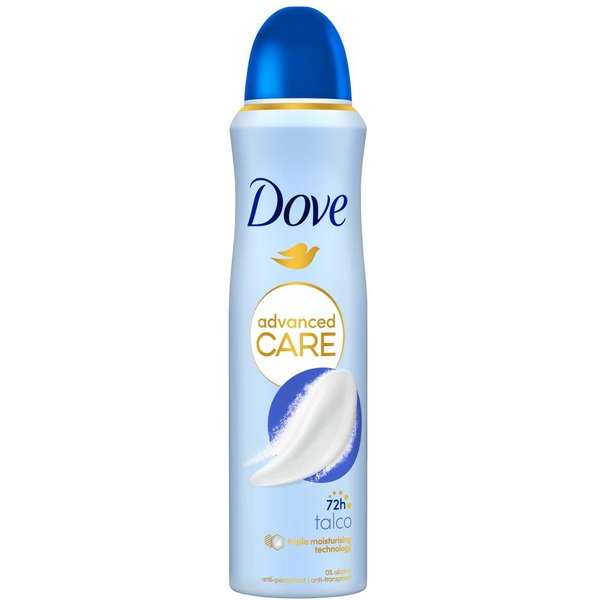 Dove Advanced Care Talco дезодорант спрей 150 мл