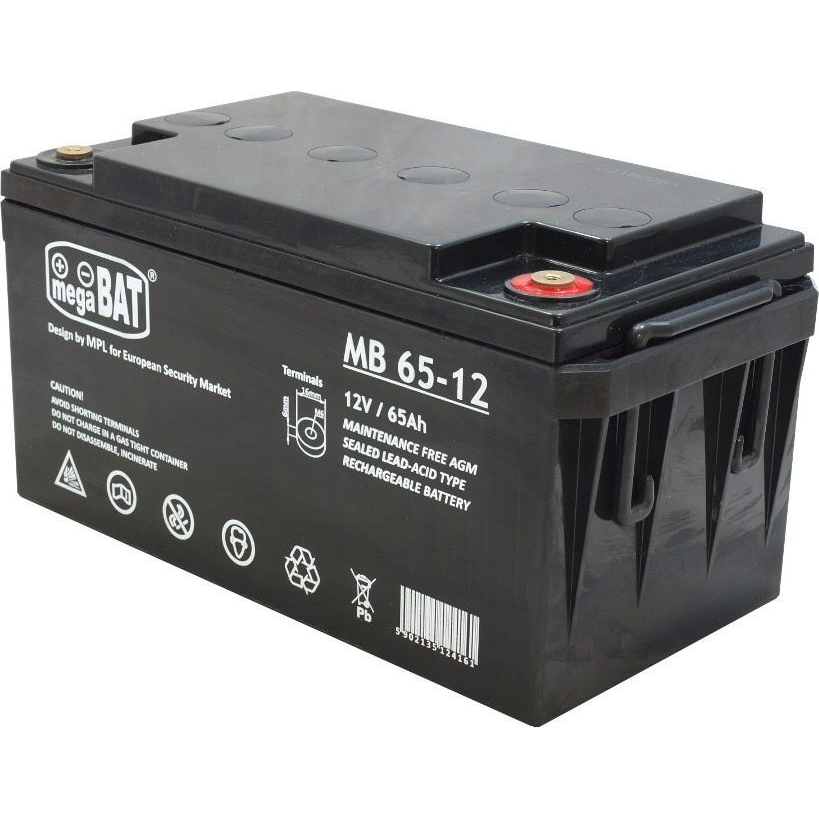 MPLPower MB 65-12 12 V 65Ah AGM VRLA Akkumulátor (VRLA MB 65-12)