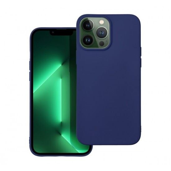 Forcell Soft szilikon Apple iPhone 14 Pro Max hátlap tok kék (67658) (FO67658)