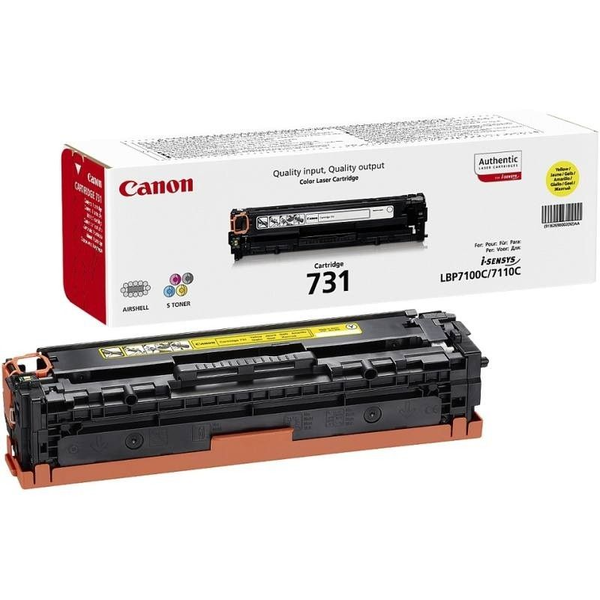 Canon 731 cartuccia toner 1 pz Originale Giallo