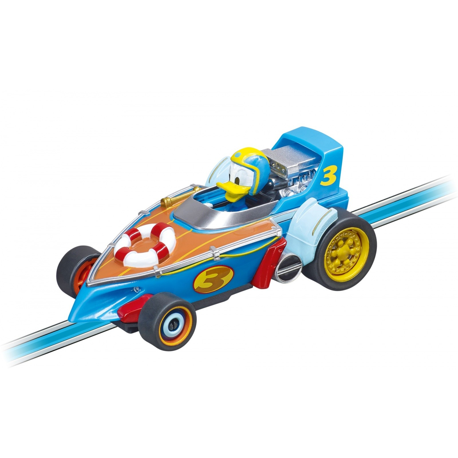 Carrera First Donald kacsa cirkálója pályaautó - Kék (20065013)