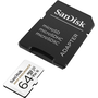 Sandisk 64GB microSDXC High Endurance CL10 U3 V30 + adapterrel