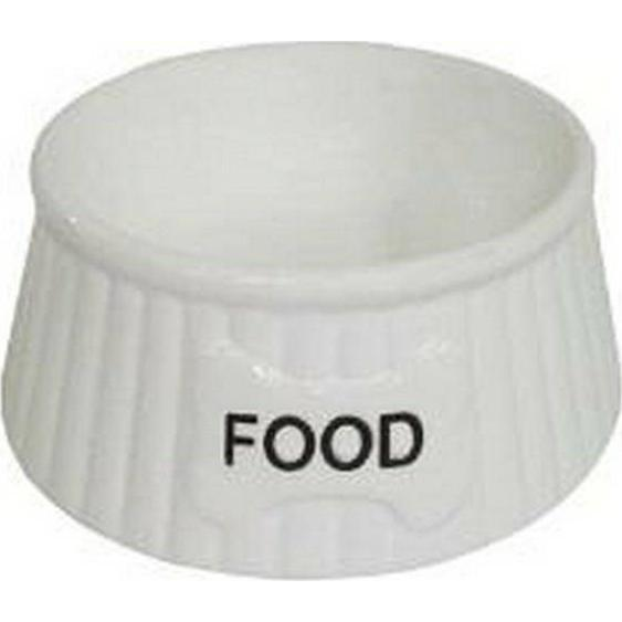 Yarro International Yarro Miska Ceramiczna Dla Psa Food Biała 15,5x6 cm