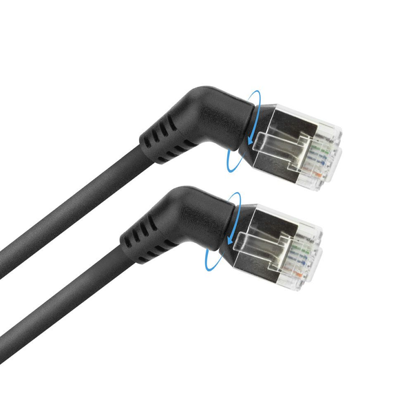 ACT DD1907 cavo di rete Nero 7 m Cat6 U/FTP (STP)