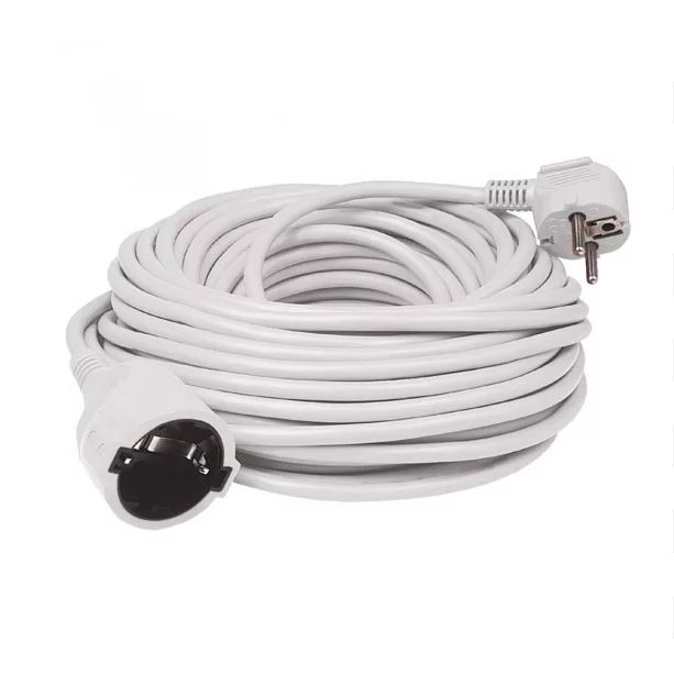 Somogyi 10m hosszabbító, fehér (NV 2-10/WH/1,5) (Somogyi NV 2-10/WH/1,5)