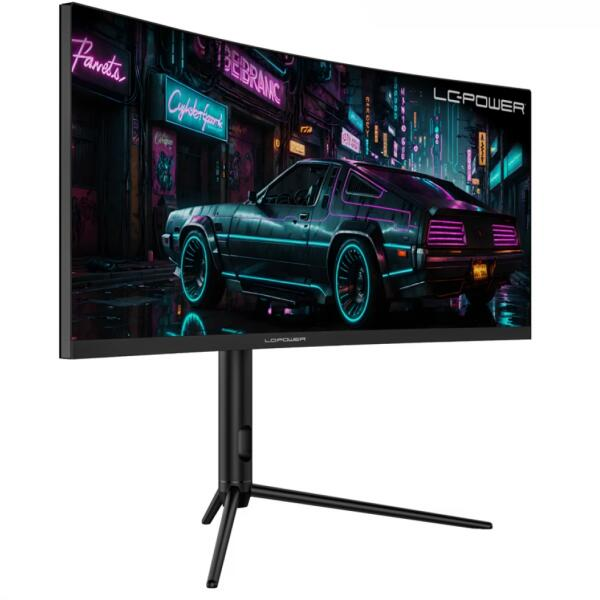 LC-Power 29.5" LC-M30UWFC Ívelt Gaming Monitor (LC-M30UWFC)