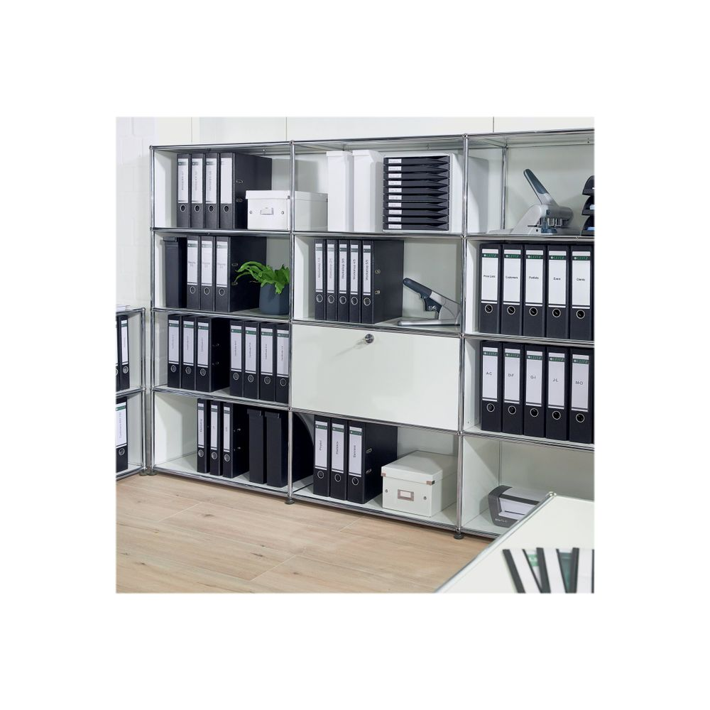 Leitz 180° Lever Arch File Plastic gyűrűs iratgyűjtő A4 Fekete (10105095)