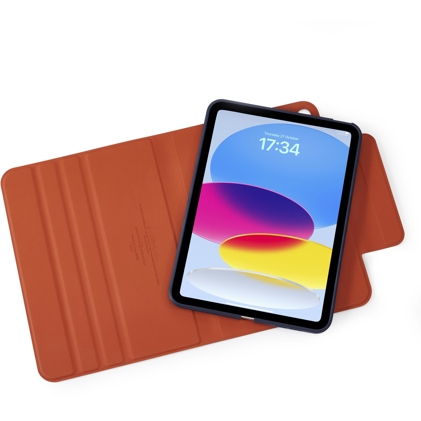 Pipetto Origami No5 Rotating Folio Case Dark Blue iPad 10.9