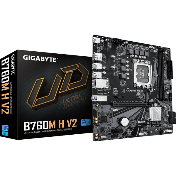 Gigabyte B760M H V2 desktop alaplap microATX