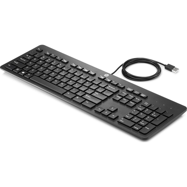 HP USB Business Slim Keyboard tastiera Ufficio Nero