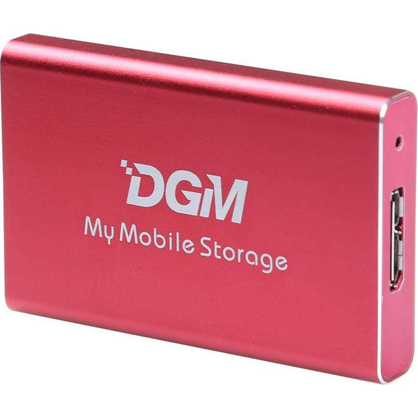 Dysk zewnętrzny SSD DGM My Mobile Storage 256GB Czerwony (MMS256RD)