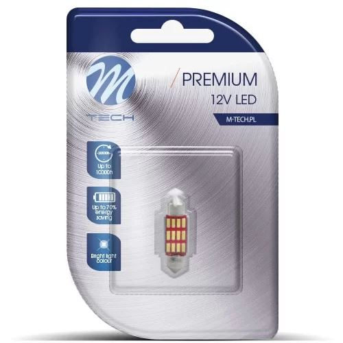 M-Tech Szofita LED 36mm 12x4014 SMD Can-Bus fehér színű 1db (72LB603W) (72LB603W)
