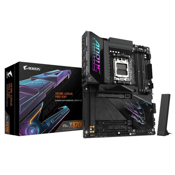 GIGABYTE X870E AORUS PRO X3D AMD X870E Цокъл AM5 ATX