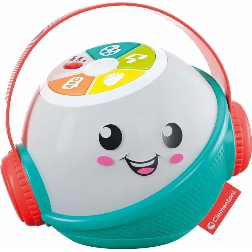 DIXI Interaktív Zenélő Labda Mikrofonnal lengyel Nyelvű Clementoni 50800  28270 (50800 CLEMENTONI)