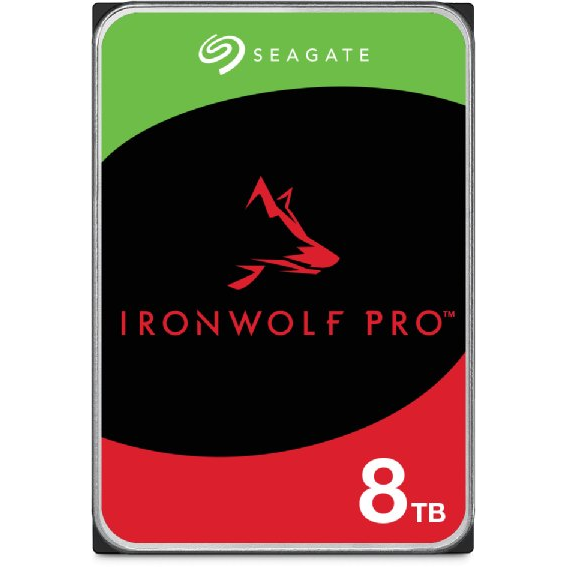 Seagate IronWolf Pro ST8000NT001 harddisk 8 TB 7200 rpm 256 MB 3.5" Serial ATA III