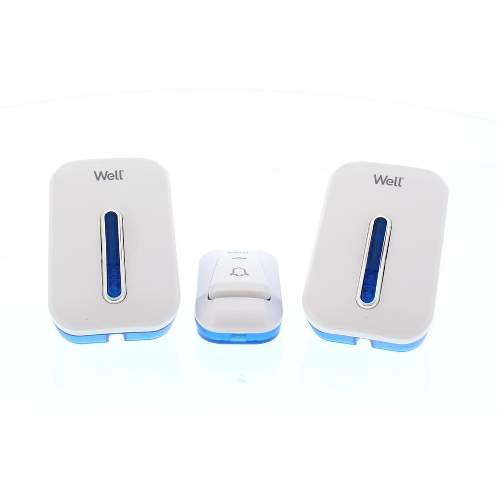 Well vezeték nélküli csengő fehér (DOORBELL-JINGLE-WL) (DOORBELL-JINGLE-WL)