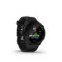 Часовник Smartwatch Garmin Forerunner 55, 42 мм, Silicone strap, Black