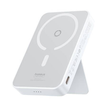Baseus MagPro Magnetic MagSafe Power Bank 5000mAh 20W fehér (P10064101223-00) (P10064101223-00)