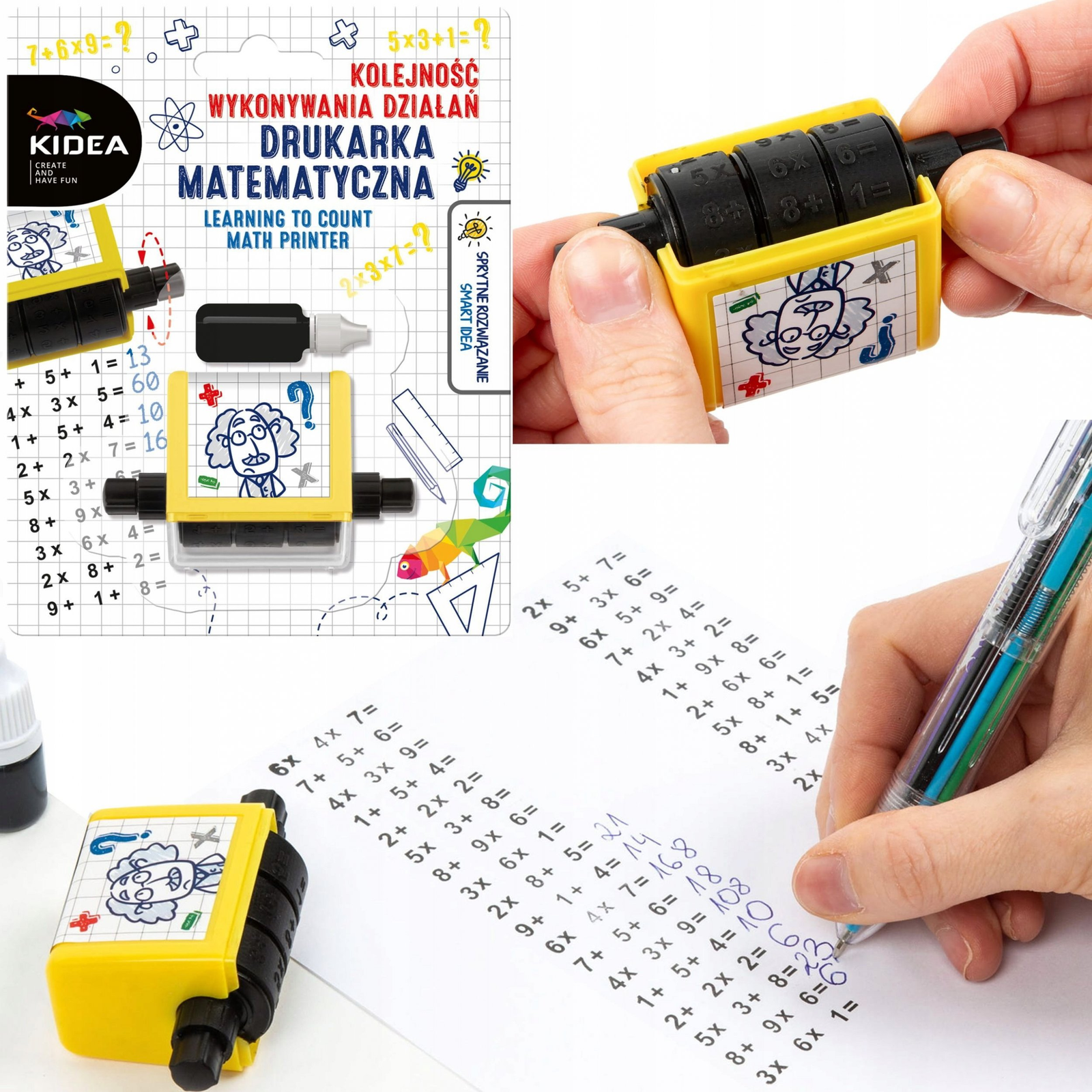 Kidea Matematikai Műveletek Bélyegző - Műveleti Sorrend (KWDDMKA) (KWDDMKA)