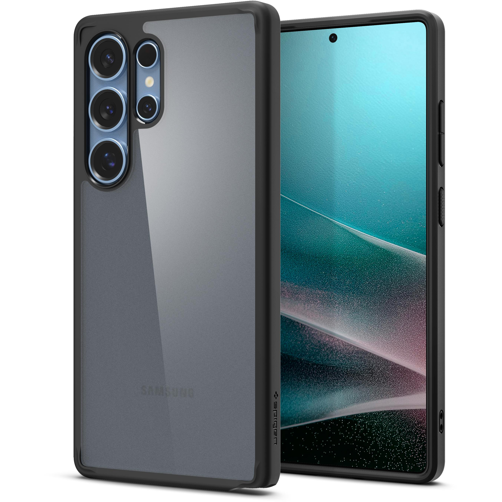 Spigen Ultra Hybrid Frost Black Samsung Galaxy S 2025 Ultra tok (ACS08962)