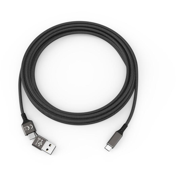 smrter SPEEDY Daten-& Ladekabel, Typ USB-C, 100cm, black retail