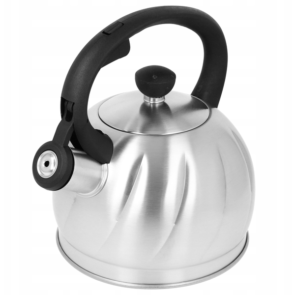 Fierbător de apă cu gaz Brunbeste BB-2385, 1,8 l, oțel inoxidabil