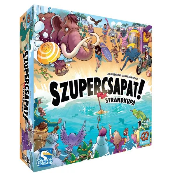 Gémklub Szupercsapat! - Strandkupa társasjáték (ASM34684) (ASM34684)