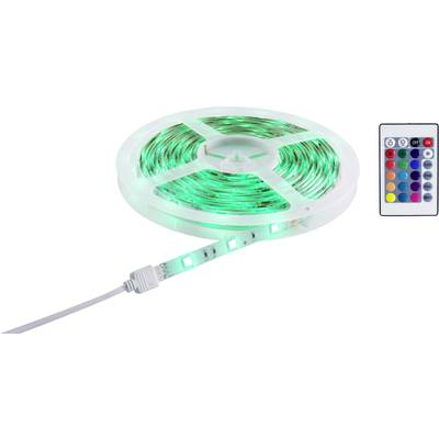 Sygonix (SY-5224778) LED csík alap készlet Dugóval 230 V 5 m RGB 1 db (SY-5224778)