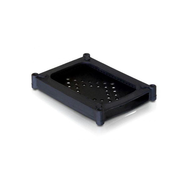 DELOCK HDD Hülle für 2,5" HDDs Silikon schwarz