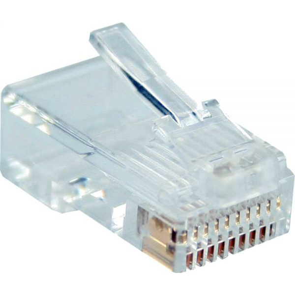 InLine 73011 cavo di collegamento RJ-45 Trasparente, Bianco
