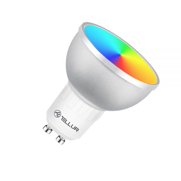 Tellur WiFi Smart LED Bulb GU10 5W okos fényforrás (TLL331201) (TLL331201)