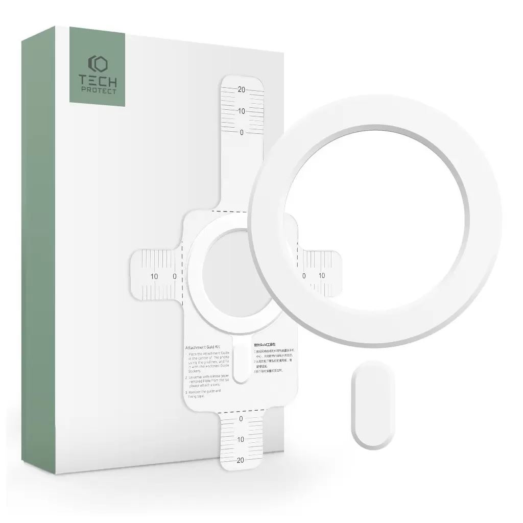 Tech-Protect Magmat MagSafe univerzális gyűrű fehér (127954) (t127954)