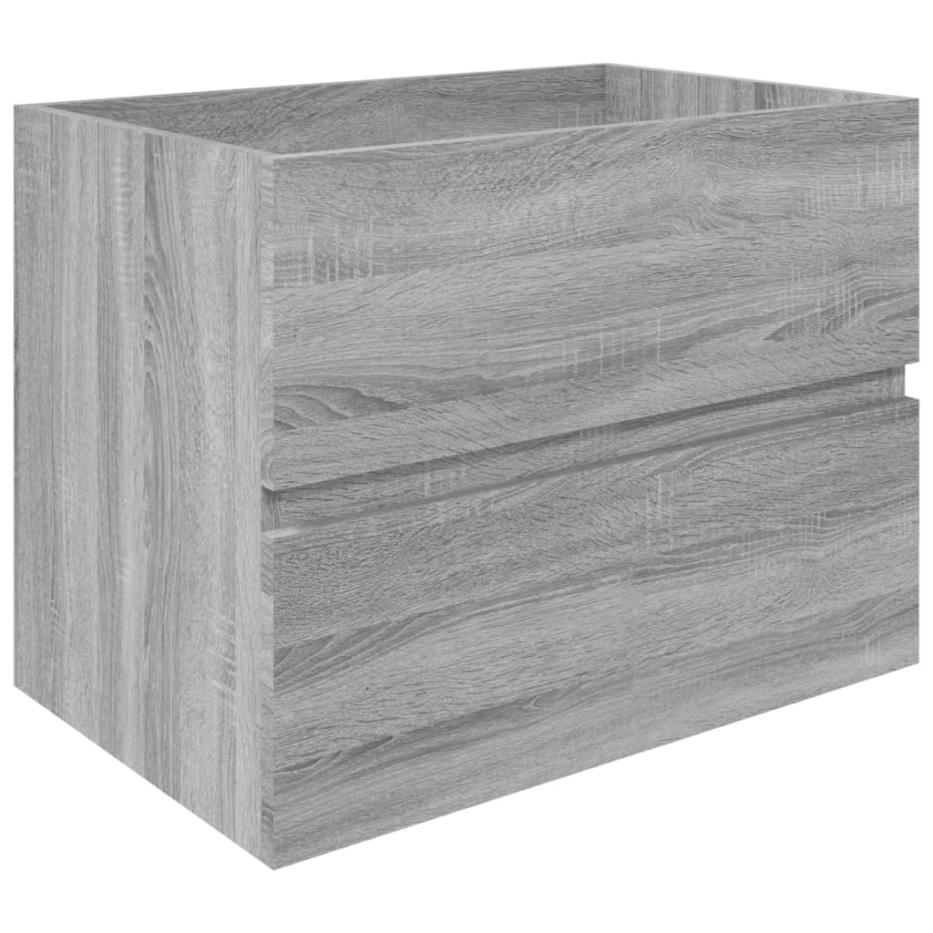szürke sonoma színű szerelt fa éjjeliszekrény 60x38,5x45 cm (815649)