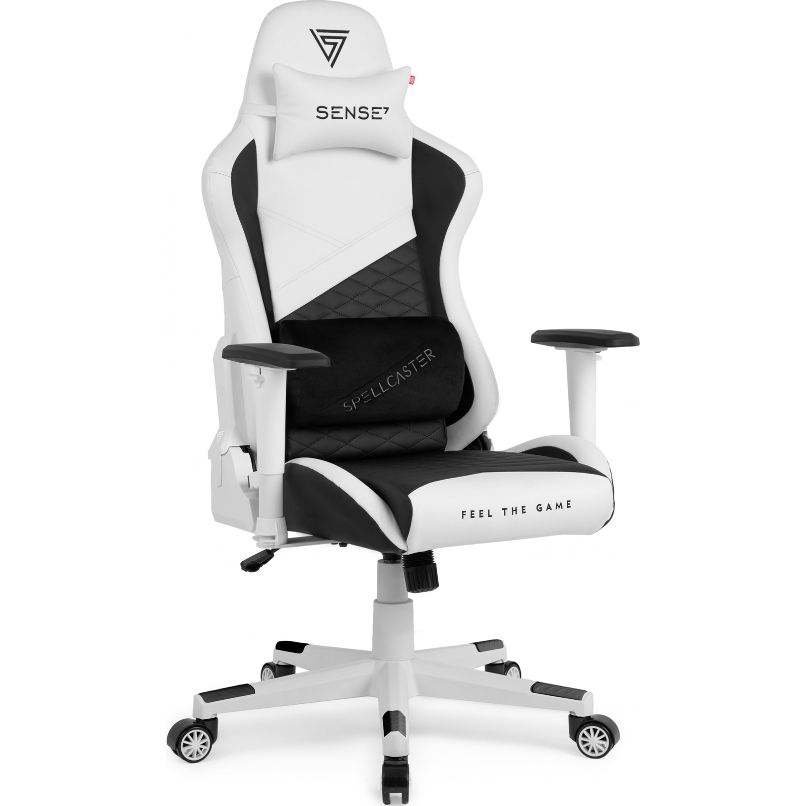 SENSE7 Spellcaster Senshi Edition Gamer Szék Fehér 150kg (10947087)