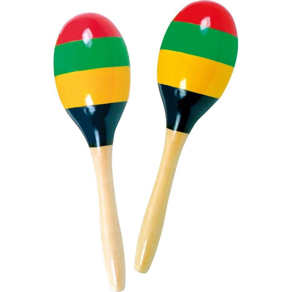 Bino Színes rumbatök, pár (4019359865556)