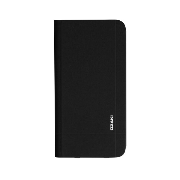Ozaki OC582BK Leather Folio iPhone 6+/6S+ Tok - Fekete (OC582BK)