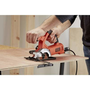 Black & Decker  Kézi körfűrész Hordtáskával 400 W (BES510K-QS)