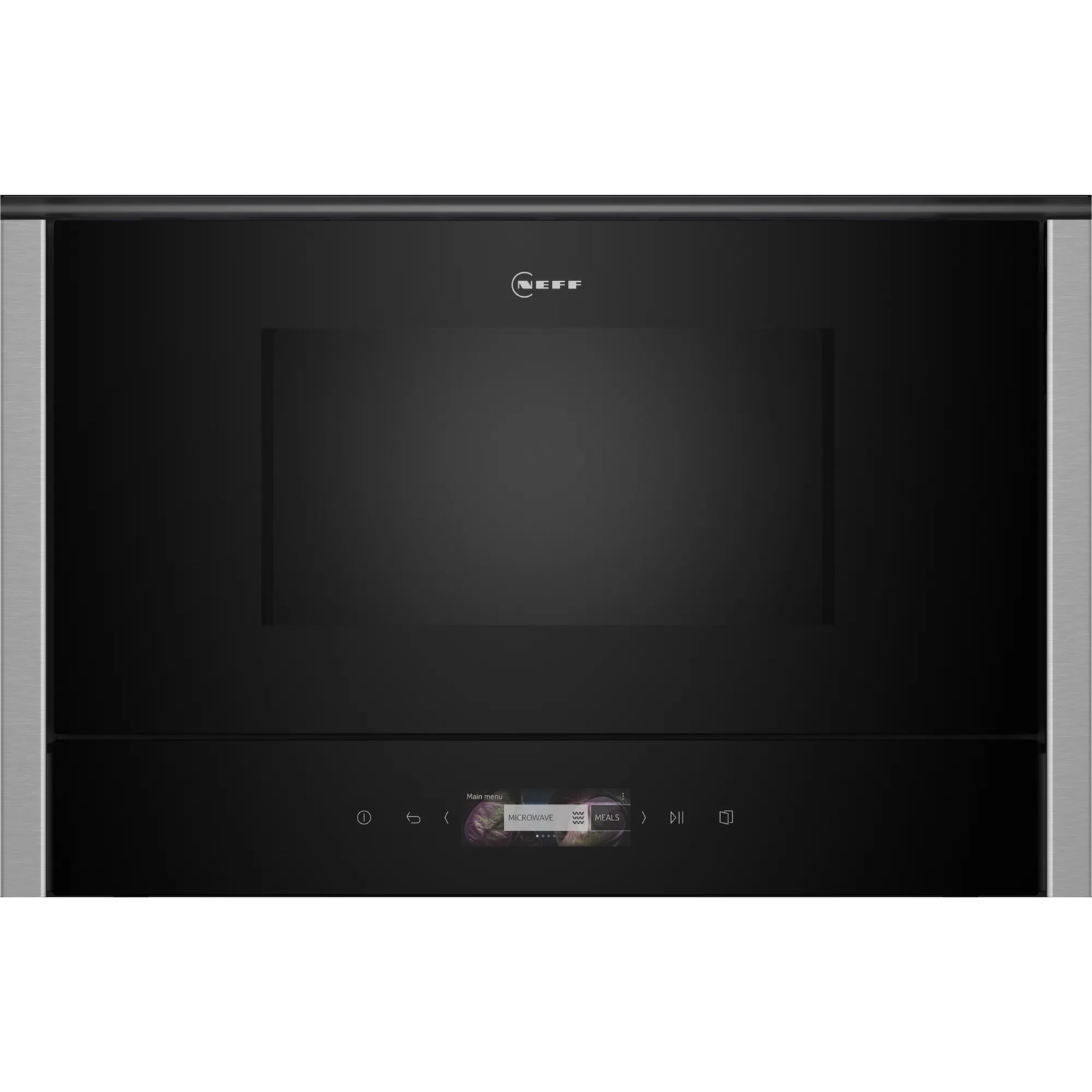 Neff NR4WR21N1 N 70 beépíthető Mikrohullámú sütő 21L 1220W - Fekete (NR4WR21N1)