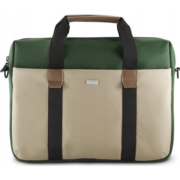 Hama Silvan 35,8 cm (14.1") Toploader taske Beige, Grøn
